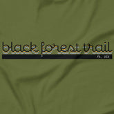 Black Forest Trail - Script - Unisex T-Shirt